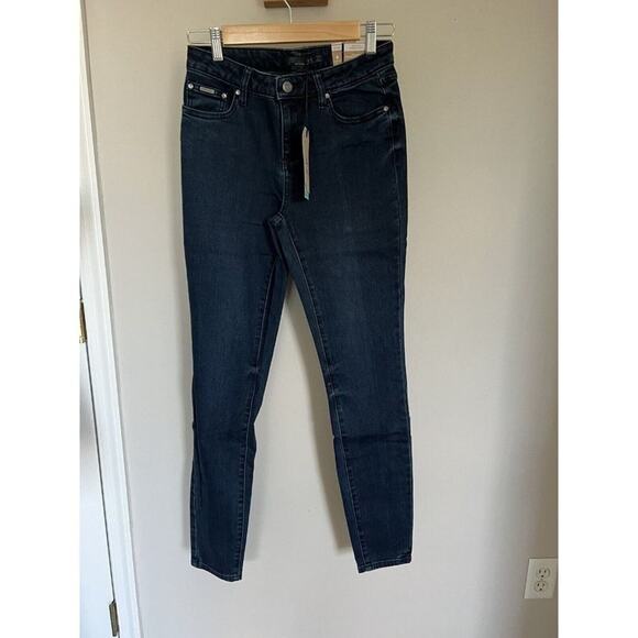 Women's Prana Sienna Jean Fitted Stretch Denim Deep Blue Size 6 - Picture 1 of 4